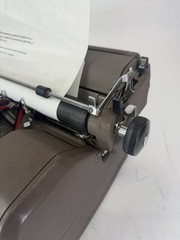 Serviced Vintage Royal Magic Margin Portable Typewriter Brown & Green