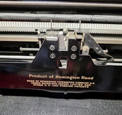 Beautiful! Serviced – 1935 Remington Noiseless Model 7 Portable Typewriter Elite