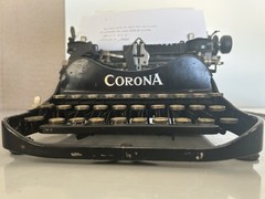 Antique Corona Model 3 Folding Typewriter 1921 | S/N 481411 | As found, no case