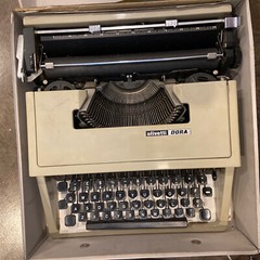 Olivetti Dora Typewriter Made in Italy