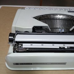 HERMES BABY Typewriter Retro Portable Precisa Brazil Paillard Swiss Design