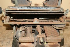 Rare Antique Oliver No. 3 Standard Visible Batwing Typewriter Serial No. 117601