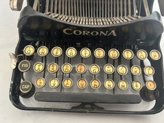 Antique Corona Model 3 Folding Typewriter 1921 | S/N 481411 | As found, no case