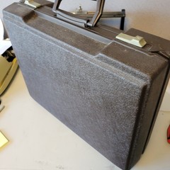 Vintage 1970s Smith-Corona Galaxie Twelve Portable Typewriter w/Case WORKS GREAT