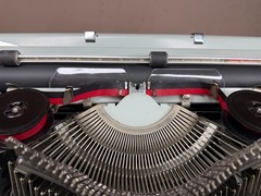 Custom Index Card Holder for Hermes 3000 Portable Typewriters