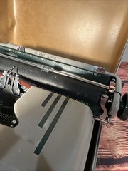 Vintage 1950’s Smith Corona Silent Super Typewriter With Case – Tested