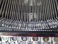 1930’S Royal “UB” model Portable Typewriter Works Great No Case