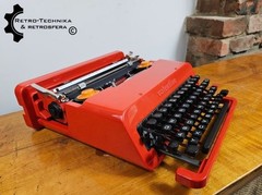 TYPEWRITER OLIVETTI VALENTINE ! NO RISK WITH SHIPPING /AUCTIONS FROM RETROSFERA