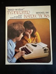 Vintage NOS Child’s Buddy L Easy Writer Typewriter 300 Brown & Beige NEW IN BOX