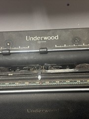 Underwood standard typewriter