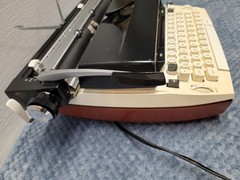 Vintage Sears Power 12 Electric Portable Typewriter with Case, Working