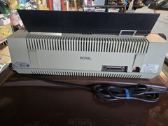 Royal TA Beta 8200C Electronic Portable Typewriter Tested and Working With Cover