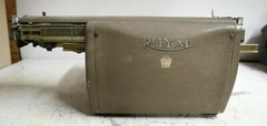 Antique 30s/40s Vintage Royal Touch Control Brown Typewriter *Needs Tune up*