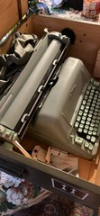Hermes Ambassador Typewriter With Original Case Parts Only Read