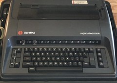 Olympia Report Electronic Typewriter Replacement Parts PAPER SUPPORT