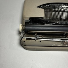 SMITH-CORONA Sterling Portable Typewriter w/Case Untested JL