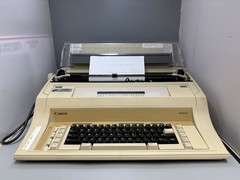 Cannon AP9417 NO.9609 Late 1980’s Vintage Typewriter