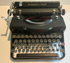 Remington Rand Model 1 Manual Typewriter Tabulator Original 1936 Vintage w/Case