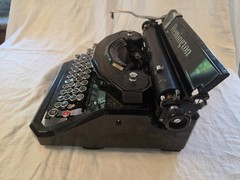 Antique Reminton Noiseless 8 Typewriter – Art Deco – 1935 – Very Clean
