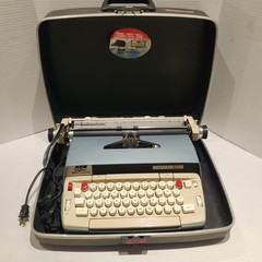 Vintage Smith-Corona Electra 120 Electric Typewriter W/ Case Works Tested