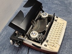 Vintage Sears Power 12 Electric Portable Typewriter with Case, Working