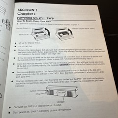 1988 Smith Corona Owner’s Manual Book for Models PWP 3 and PWP 40 (Very Good)