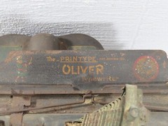 Antique 1900’s Oliver No 9 Batwing The Printype Typewriter