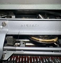 Forest Green Olympia SM3 Typewriter, Made in West Germany 58’, with Case Tested!