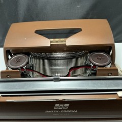 Vintage MCM Smith Corona Coronet Super 12 Electric Typewriter w/Case Tested