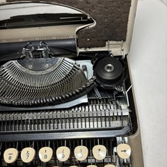 SMITH-CORONA Sterling Portable Typewriter w/Case Untested JL