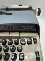 Smith Corona Electra 120 Electric Typewriter With Case Working RARE