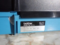 TESTED Brother Cassette Typewriter Correct-O-Riter Model 4712 – Made in Japan