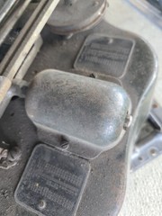 Antique 1918 Oliver No. 9 Olive Green “ Batwing “ Typewriter – READ