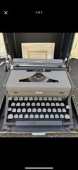 Vintage 1930’s Royal Model O Portable Typewriter Black 