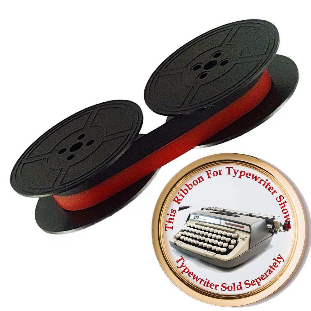 New Black & Red Ink Ribbon for a Smith Corona Classic 12 Typewriter Six Series