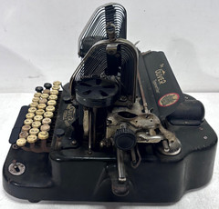 Antique Oliver No 5 Typewriter Standard Visible Batwing Writer USA 1906?
