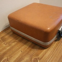 1958 Smith Corona Silent-Super Portable Typewriter Vintage Mid Century w Case