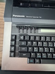 Vtg 1980s Panasonic Electronic Typewriter RK-T45 Accu-Spell Made In Japan