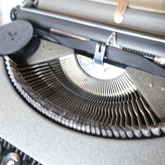Antique 1939 Hermes Baby Empire Portable Field Typewriter Museum Grade Working