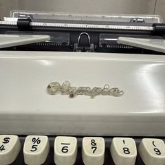 Vintage 1965 Olympia SM8 Portable-Pica Typewriter+Case-Types