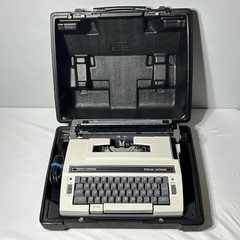 Smith Corona Electric Typewriter Sterling Cartridge Model 3L W/ Carry Case