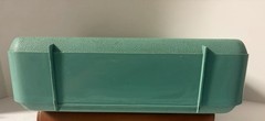 Smith-Corona Corsair Deluxe Portable Manual Typewriter Teal Blue Vintage