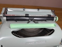 Green Space Bar Replacement for Hermes 3000 1st Gen and late 2000 Typewriters