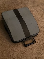 vintage olivetti lettera 32 Portable typewriter Spain With Case Parts