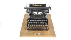 Rare! DIAMANT Nº1 Typewriter 1922 Schreibmaschine Machine A Ecrire