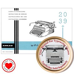 Adler Universal 39 Typewriter User Instruction Manual Directions Guide Booklet