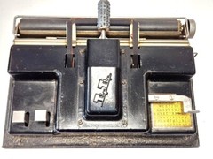 Antique TIP TIP+ BOX typewriter antique and rare index Typewriter 1936