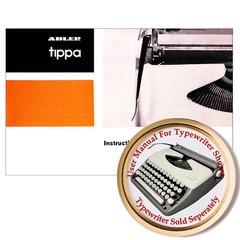 1960s Adler Tippa Typewriter Owner’s Manual User Manual Instruction Manual Guide