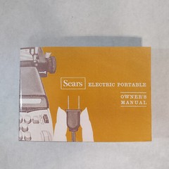1960s Sears Celebrity Electric Typewriter User Instruction Manual Directions
