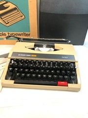 Typewriter, SILVER REED 750, working condition, made in Japan, antique item